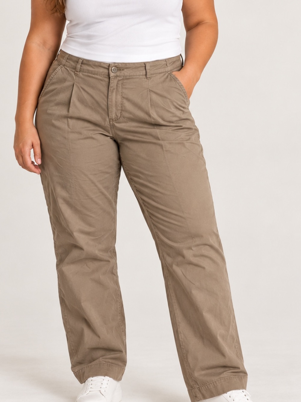 Naf Naf Pants – EU 44 (XL) – Made in France – Elegant Tailored